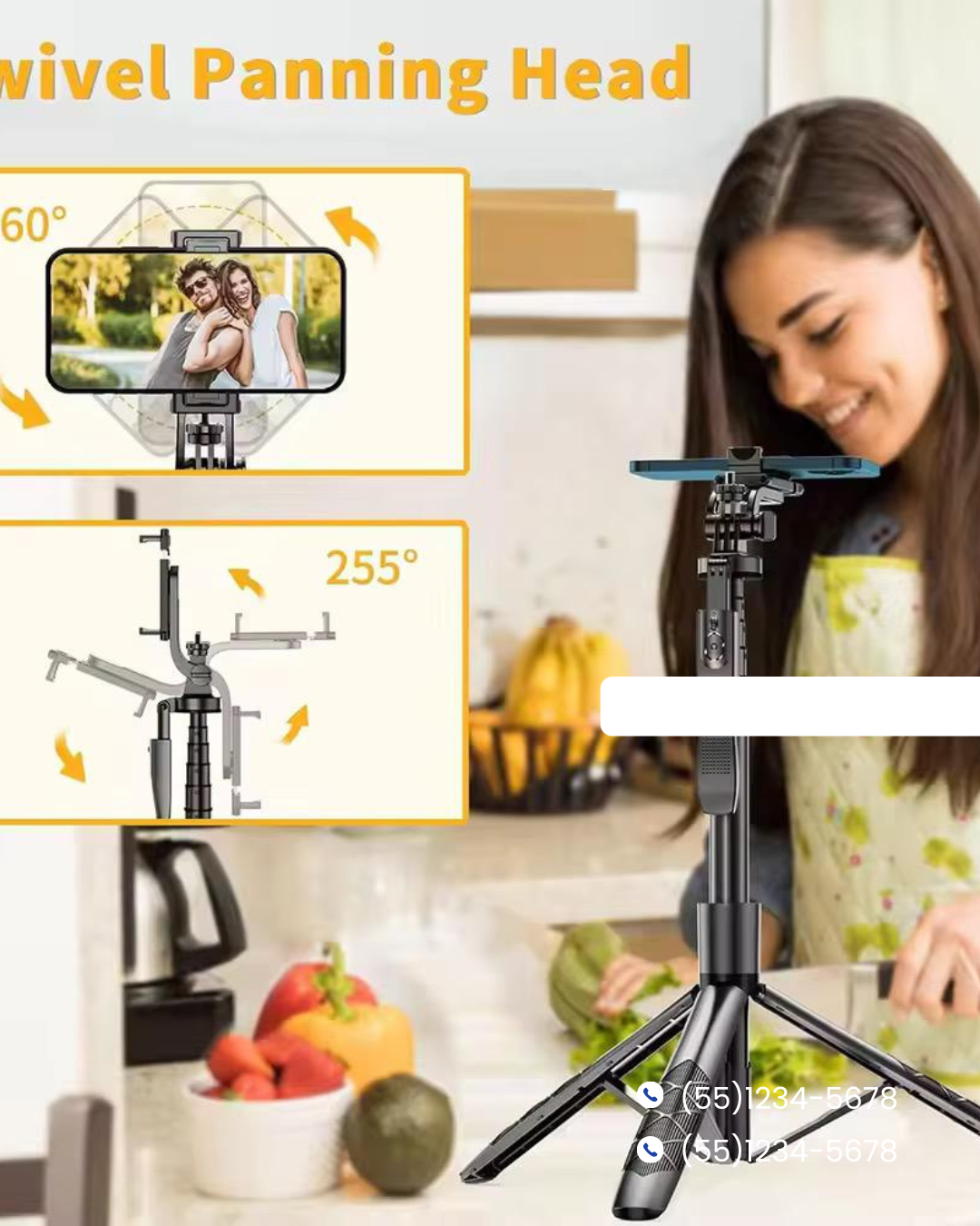 TRÍPODE  C17 CON SEGUIMIENTO FACIAL   “Tu camarógrafo personal 24/7”